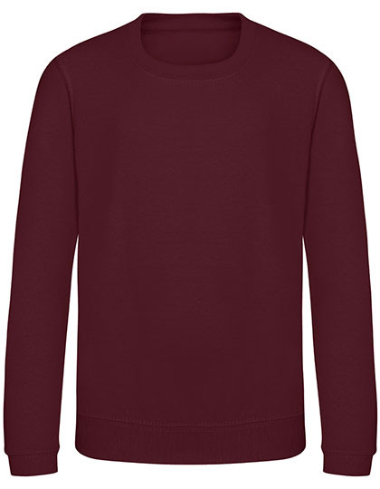 Just Hoods Kids´ AWDis Sweat Burgundy