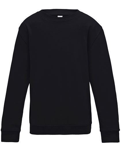 Just Hoods Kids´ AWDis Sweat Deep Black