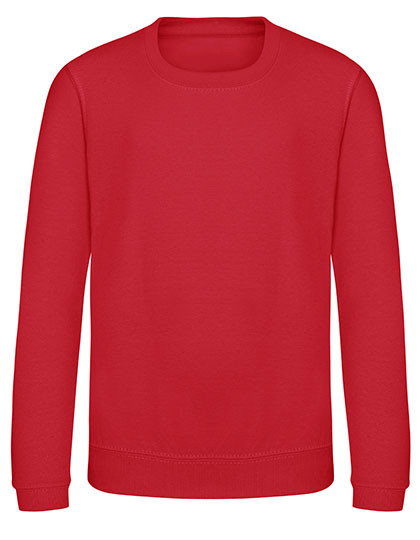 Just Hoods Kids´ AWDis Sweat Fire Red