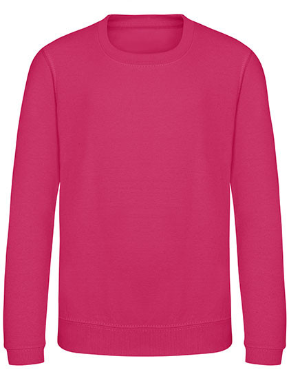 Just Hoods Kids´ AWDis Sweat Hot Pink