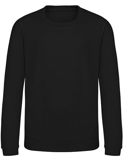 Just Hoods Kids´ AWDis Sweat Jet Black