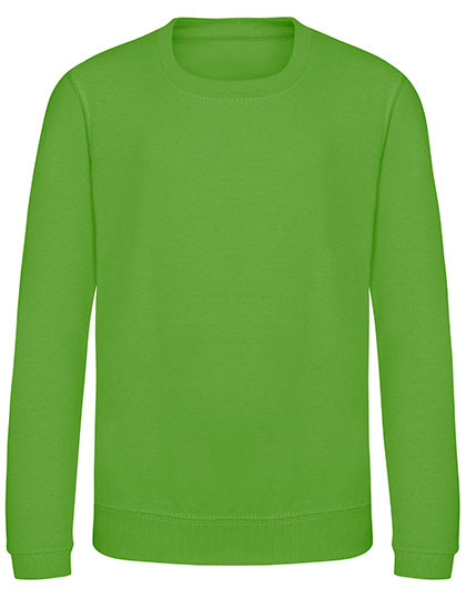 Just Hoods Kids´ AWDis Sweat Lime Green