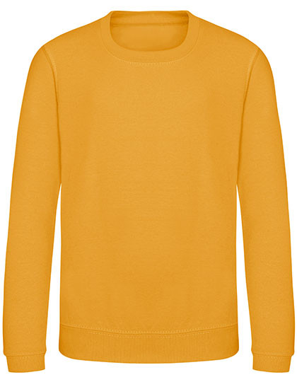 Just Hoods Kids´ AWDis Sweat Mustard
