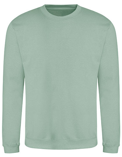 Just Hoods AWDis Sweat Dusty Green