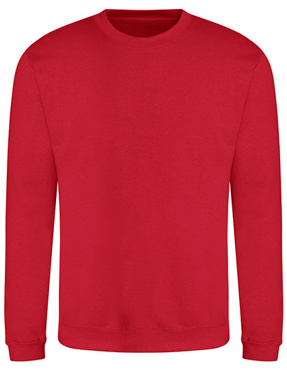 Just Hoods AWDis Sweat Fire Red