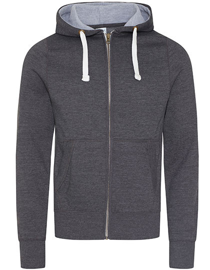 Just Hoods Chunky Zoodie Charcoal (Heather)