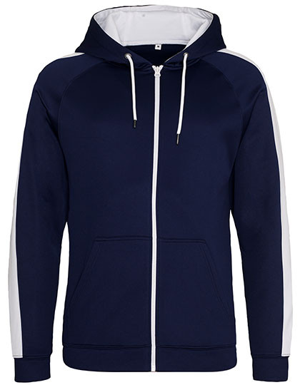 Just Hoods Sports Polyester Zoodie Oxford Navy