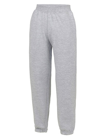 Just Hoods Kids´ Cuffed Jogpants Heather Grey
