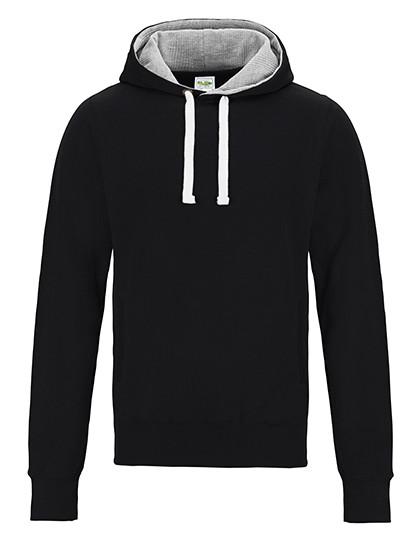 Just Hoods Chunky Hoodie Jet Black