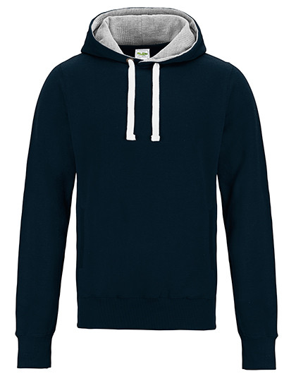 Just Hoods Chunky Hoodie Oxford Navy