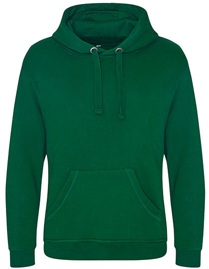 Just Hoods Graduate Heavyweight Hoodie Bottle Green