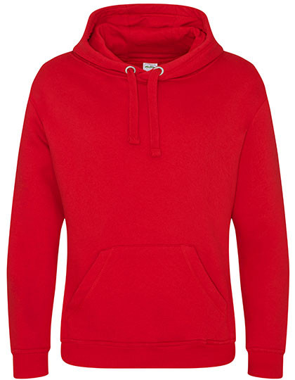Just Hoods Graduate Heavyweight Hoodie Fire Red