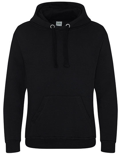 Just Hoods Graduate Heavyweight Hoodie Jet Black