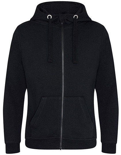 Just Hoods Graduate Heavyweight Zoodie Jet Black