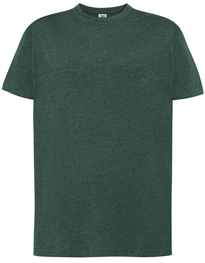 JHK Regular T-Shirt Bottle Green Heather