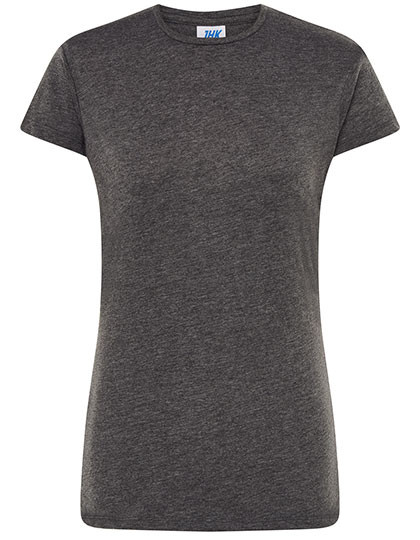 JHK Ladies´ Regular Comfort T-Shirt Charcoal Heather