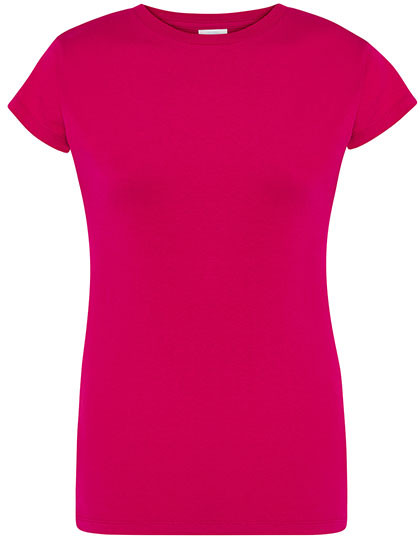 JHK Ladies´ Regular Comfort T-Shirt Raspberry
