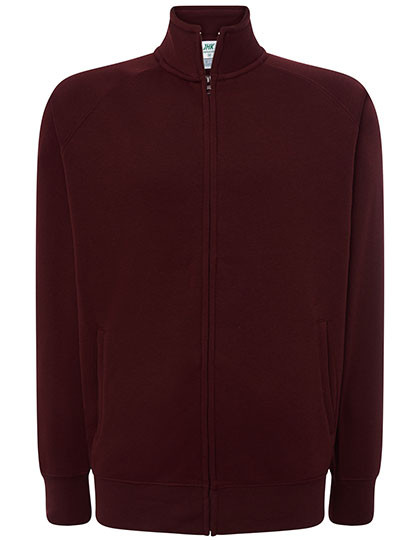 JHK Full Zip Sweatshirt Cardinal