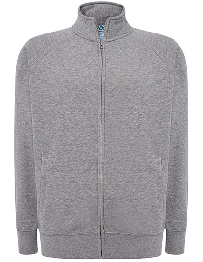 JHK Full Zip Sweatshirt Grey Melange
