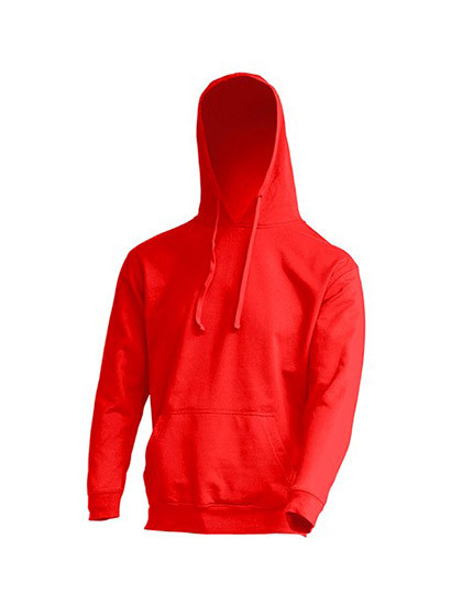 JHK Ocean Kangaroo Hooded Sweat Red