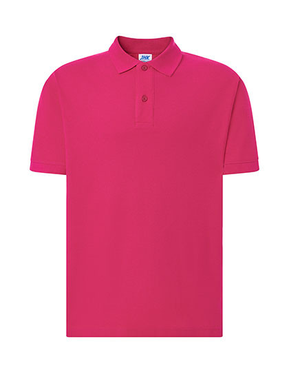 JHK Men´s Polo Regular Fuchsia