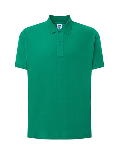 JHK Men´s Polo Regular Kelly Green
