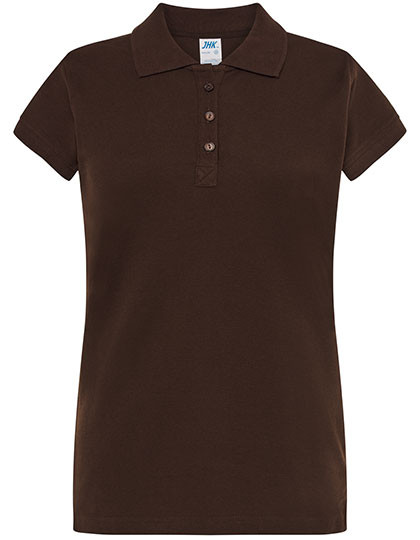 JHK Ladies´ Polo Regular Chocolate