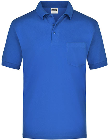 James&Nicholson Polo-Piqué Pocket Royal