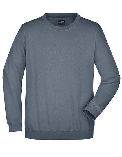 James&Nicholson Round Sweat Heavy Carbon