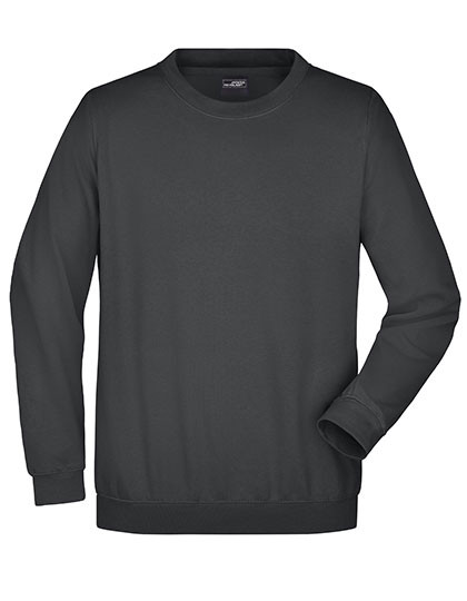 James&Nicholson Round Sweat Heavy Graphite (Solid)