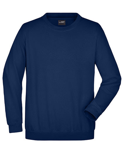 James&Nicholson Round Sweat Heavy Navy