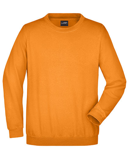 James&Nicholson Round Sweat Heavy Orange