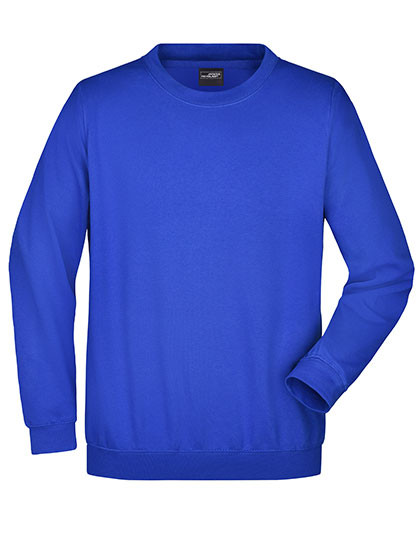 James&Nicholson Round Sweat Heavy Royal