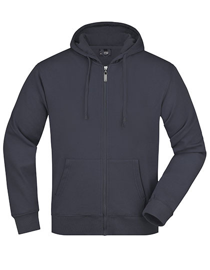 James&Nicholson Men´s Hooded Jacket Navy