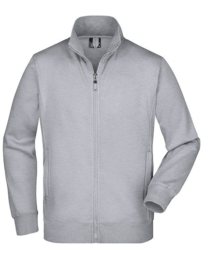 James&Nicholson Men´s Jacket Grey Heather