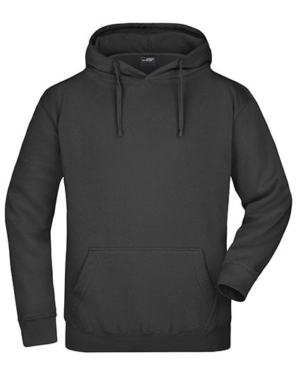 James&Nicholson Hooded Sweat Black