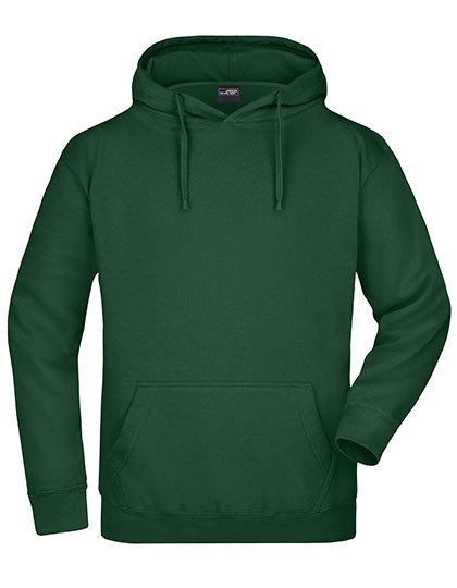 James&Nicholson Hooded Sweat Dark Green