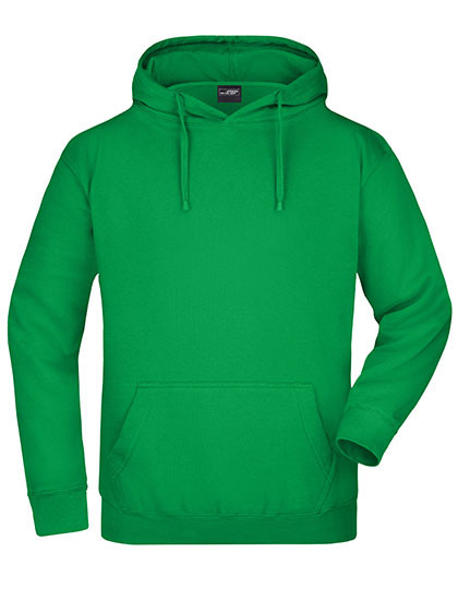 James&Nicholson Hooded Sweat Fern Green