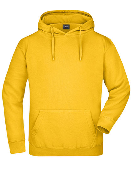 James&Nicholson Hooded Sweat Gold Yellow
