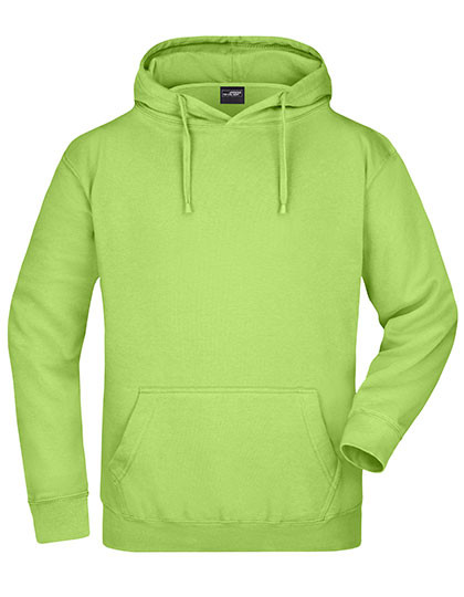 James&Nicholson Hooded Sweat Lime Green