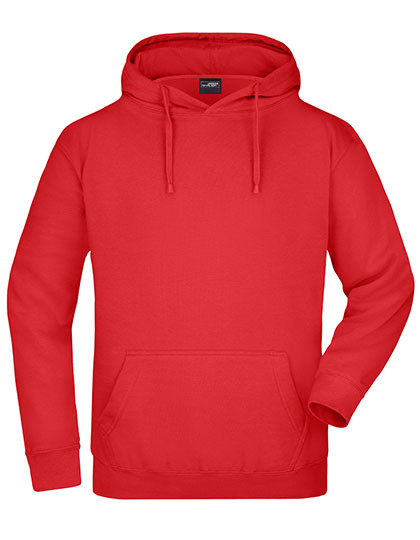 James&Nicholson Hooded Sweat Red