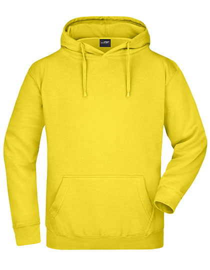 James&Nicholson Hooded Sweat Sun Yellow