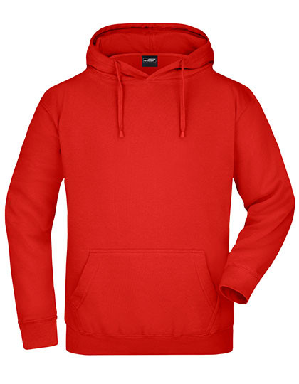 James&Nicholson Hooded Sweat Tomato