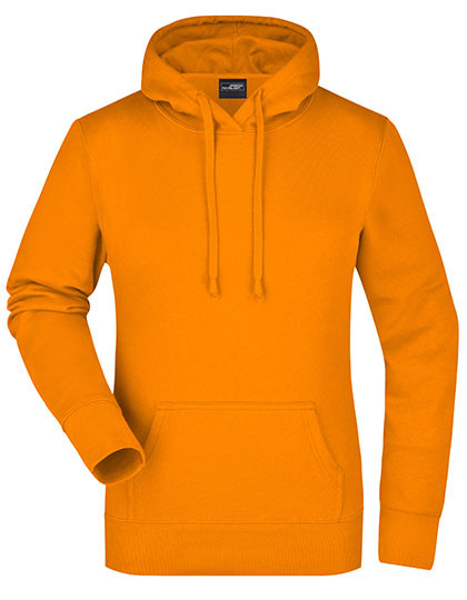James&Nicholson Ladies´ Hooded Sweat Orange