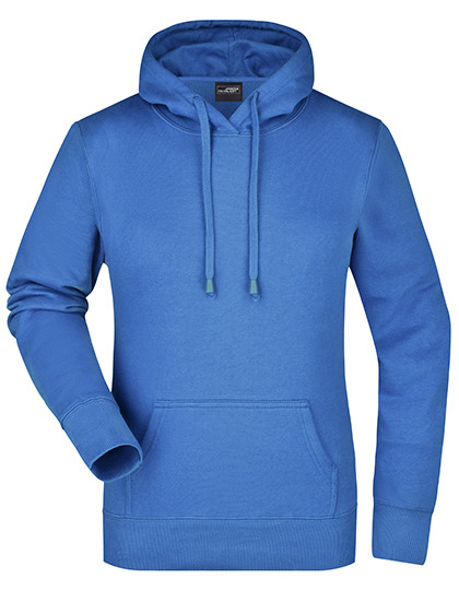 James&Nicholson Ladies´ Hooded Sweat Royal