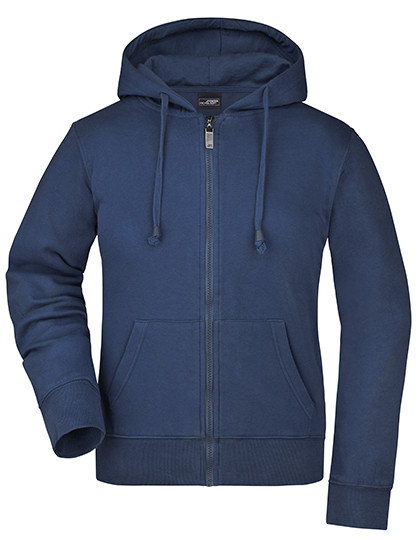 James&Nicholson Ladies´ Hooded Jacket Navy