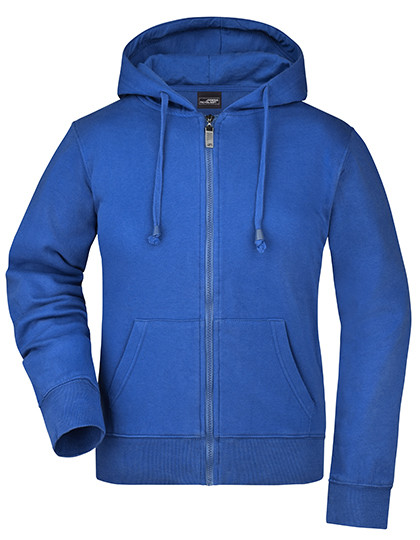 James&Nicholson Ladies´ Hooded Jacket Royal