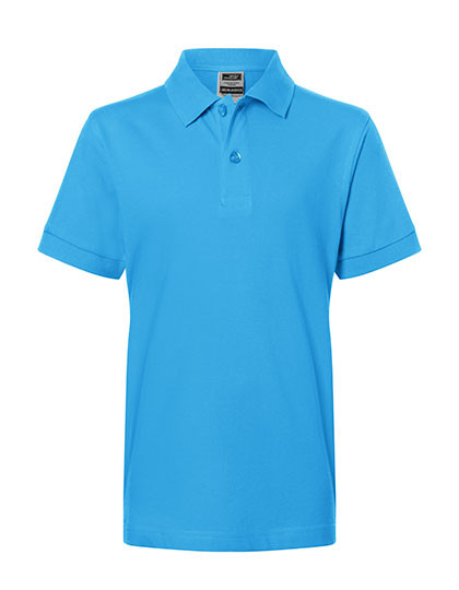 Daiber Junior Classic Polo Aqua