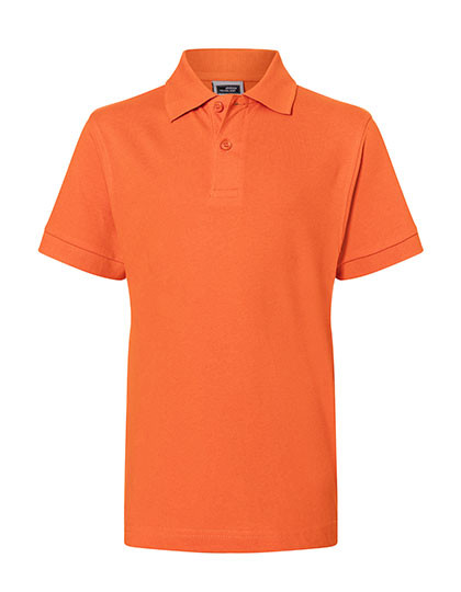 Daiber Junior Classic Polo Dark Orange
