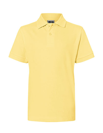 Daiber Junior Classic Polo Light Yellow